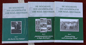 Geschichte der Leichtathletik von Regis-Breitingen, Band 1-3